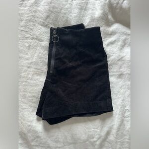 Maeve Black High Waist Women Shorts